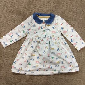 Baby Boden farm dress 6-12 GUC